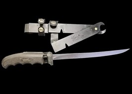 CUTCO Model 5721 Fishermans Solution &amp; Sheath Pivoting Sheath Line Cutte... - $2,114.98 MXN