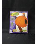 NOS Vintage Halloween Pumpkin Costume SELF INFLATABLE ONE SIZE FITS MOST... - $28.99