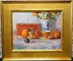 Louis Escobedo (American 1952-) Original Oil ON Canvas Constant Framed - £996.82 GBP