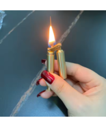 Panlong Stick Cylindrical Surround Brass Portable Creative Kerosene Ligh... - $16.35