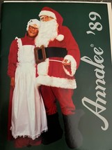 Annalee 1989 Doll Society Catalog Santa and Mrs Clause cover - £10.01 GBP