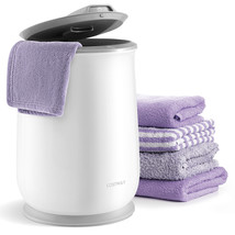 Towel Warmer Bucket Bathroom 21L Towel Heater w/Flip-top Lid &amp; Auto Shut... - £120.34 GBP