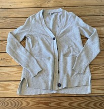 Madewell Women’s Button Front Cardigan Sweater size 2XS Grey C2 - £14.43 GBP