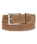 Carhartt A000550700109 Men&#39;s Top-Grain Leather Detroit Belt, Brown, Size 42 - $96.76 CAD