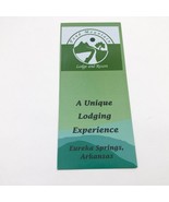 Pond Mountain Lodge &amp; Resort Brochure Eureka Springs Arkansas 1990&#39;s - $129.36 MXN