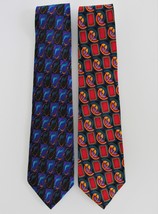 Jerry Garcia Vintage Early Men&#39;s Silk Ties (Lot of 2) - £19.18 GBP