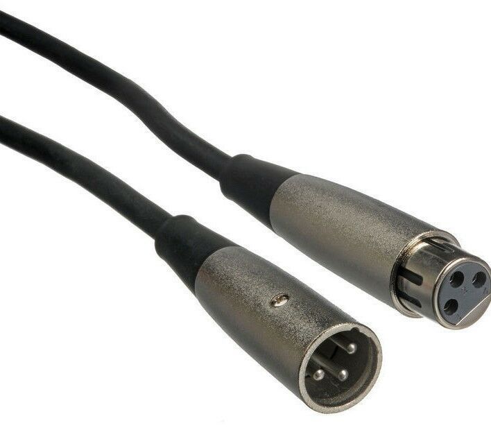 Hosa - MCL-125 - 3-Pin XLR Male to 3-Pin XLR Female Microphone Cable - 25 ft. - $26.95