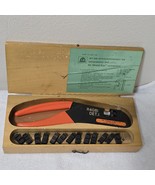 Thomas &amp; Betts WT-540 R4081 DET.9 Compression Tool Kit with Dies for Shi... - $3,105.98 MXN