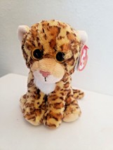 Ty Beanie Baby Spotty the Leopard 6 inch Plush Stuffed Animal Yellow Brown  - $25.72