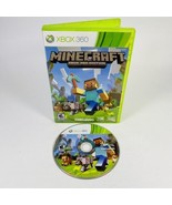 Minecraft (Microsoft Xbox 360, 2013) Complete Tested Mojang Works Free S... - £13.20 GBP