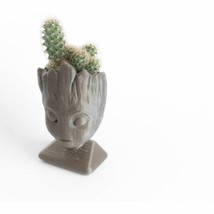Baby Groot Flower Pot Planter Hand-Made Succulent Decoration  3D Print - £7.95 GBP