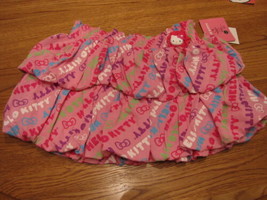 Girls Hello Kitty HK56149 Dots Bows skort 5 pink NWT^^ - £6.37 GBP