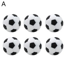 6Pcs 32mm Table Soccer Foosball Fussball Football hine Accessories Repments Mini - £84.01 GBP