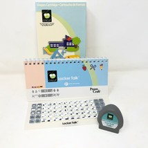 Cricut Locker Talk w/Cartridge Overlay &amp; Manual Crafts Cutting School Ed... - $15.83