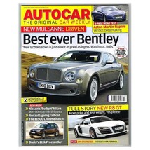 Autocar Magazine 5 May 2010 mbox2715 Best ever Bentley New R8 GT - £3.94 GBP