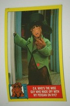 1987 Topps Alien Productions ALF #45 Non Sport Trading Card Alf TV Show  - £6.20 GBP