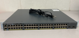Cisco Catalyst 2960X WS-C2960X-48LPD-L 48 Port Gigabit Network Switch - $59.70