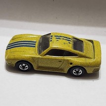 1989 Hot Wheels Porsche 959 HW Automagic Yellow BW Loose Car 1:64 - £5.60 GBP