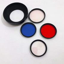 Tiffen  58mm Wide Angle Lens Shade &amp; 5 Assorted Size Filters - $14.84