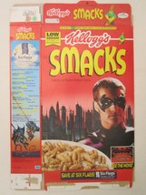Kelloggs Cereal Box 1996 SMACKS 17.6 oz Batman &amp; Robin - £16.32 GBP