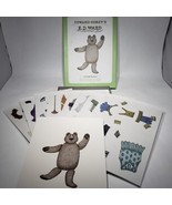 Edward Gorey&#39;s E. D. Ward  A Mercurial Bear Sticker Kit Age 3+ Complete - £35.55 GBP