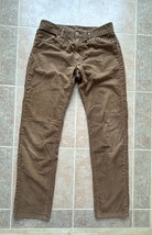 Uniqlo Corduroy straight 5 Pockets pants Men size 32 x 34 - £26.41 GBP