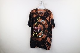 Disney Womens 2X Acid Wash Mickey Mouse Big Logo Short Sleeve T-Shirt Co... - $29.65