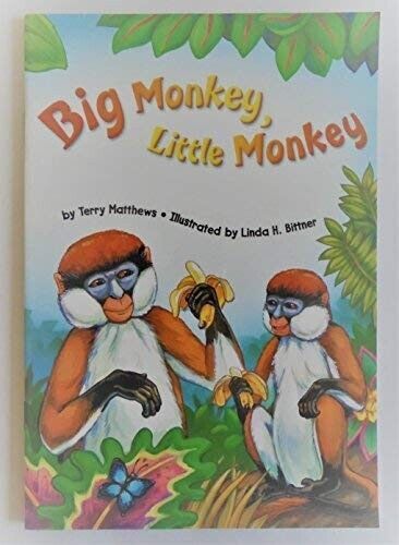 Scott Foresman ON-LEVEL READER 3 BIG MONKEY, LITTLE MONKEY By Terry Matt... - $7.56
