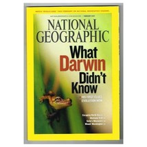 National Geographic Magazine February 2009 mbox3651/i What Darwin Didn&#39;t Know - £3.12 GBP