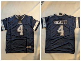 Dak Prescott Dallas Cowboys Home #4 Jersey Nike On Field NFL Youth XL 16 NEW - £41.01 GBP