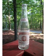 Jefferson Club Soda Bottle / ACL / Clear Glass / Vintage / Antique - £19.79 GBP