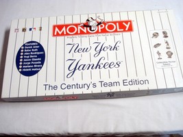 Complete New York Yankees Monopoly The Century&#39;s Team Edition 2004 Never... - $19.99