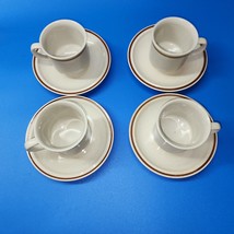 Vintage Mountain Wood / Hearthside Coffee Tea Cup Mug &amp; Saucer - Set Of ... - £30.95 GBP