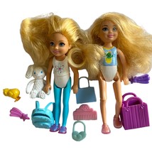 2 X Mattel Barbie Travel Chelsea Doll Dream House Adventures Accessories... - £10.36 GBP
