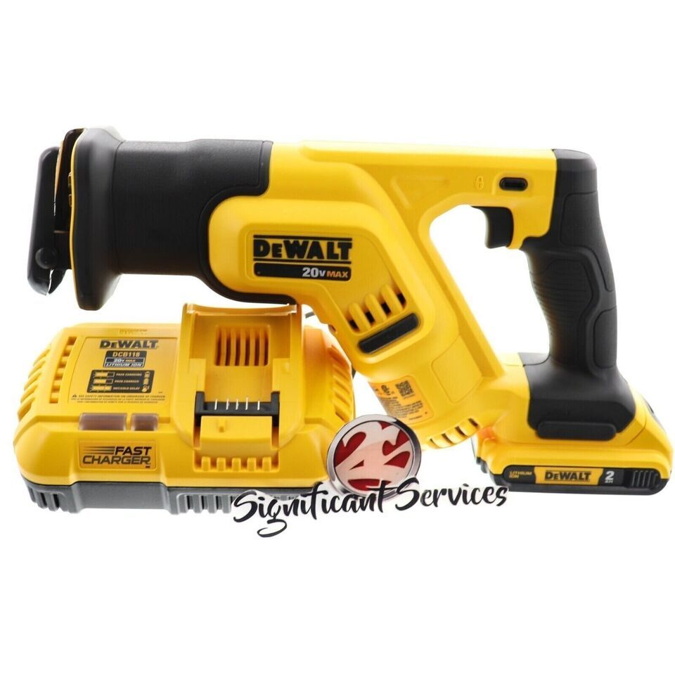 DeWALT DCS387B 20V 20 Volt MAX XR Li-Ion 2.0 Ah Compact Reciprocating Sa... - $189.99