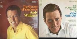 Andy Williams  VG+ Shadow Your Smile Wonderful World of Lot of 2 PET RESCUE - £5.26 GBP