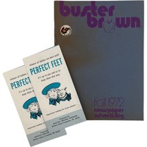 Buster Brown Shoes 1972 Newspaper Advertising Brochure For Stores Dealers 9 x 12 - £36.62 GBP