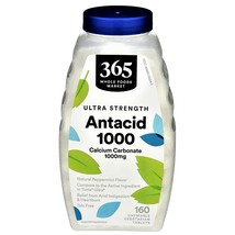 365 by Whole Foods Market, Antacid Ultra Strength 1000mg, 160 Chewable Tablets - £13.80 GBP