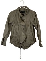 Banana Republic Utility Military Jacket Women’s Medium Olive Army Green - $29.69