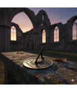 Nautical Brass Garden Sundial Clock - 8.5” Diameter with Brass Highlights - $139.46 CAD