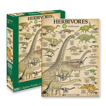 Aquarius Smithsonian Dinosaurs Puzzle (500pcs) - Herbivore - $44.20
