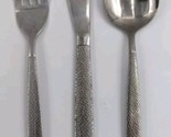 United Airlines Vintage Stainless Steel Cutlery Set Of Knife Fork Spoon - £11.89 GBP