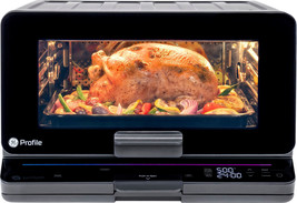 GE Profile - Smart Oven with No Preheat, Air Fry and Built-in WiFi - Black - $692.99