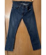 Levis 559 Mens Jeans Relaxed Straight 32x32 Medium Wash Distressed Blue ... - €12,41 EUR