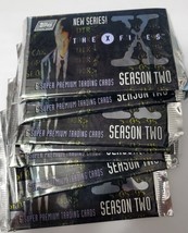9x  Vintage Topps The X-Files Season 2 Super Premium Trading Card Sealed Packs - £32.96 GBP