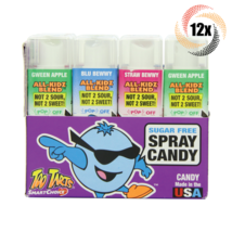 Full Box 12x Sprays Too Tarts Assorted Sweet &amp; Sour Sugar Free Spray Candy | 1oz - £19.16 GBP