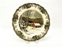 Johnson Brothers Friendly Village, Porcelain10&quot; Dinner Plate, The School House - £15.31 GBP