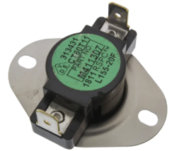 Alliance Laundry Systems 313431 Thermostat Limit 155F Green - $117.32