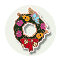 Lilo and Stitch Disney Pin: Scrump Holiday Wreath - $19.90