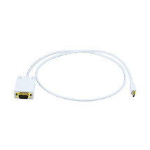 Monoprice 6002 Mini Displayport To Vga Cable - WHITE3FT - £29.80 GBP